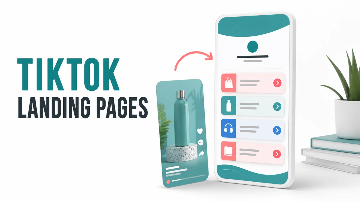 TikTok Affiliate Landing Page Examples Without a Website