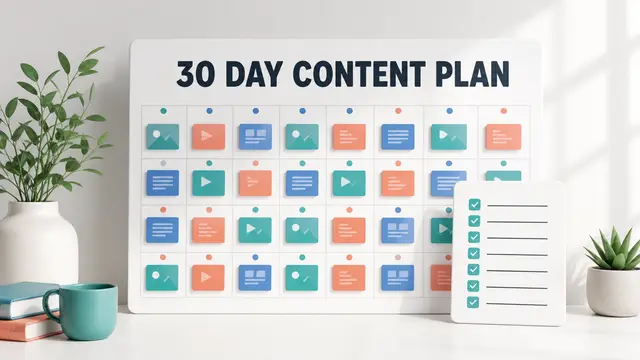 Affiliate Content Calendar Template for 30 Days 2026