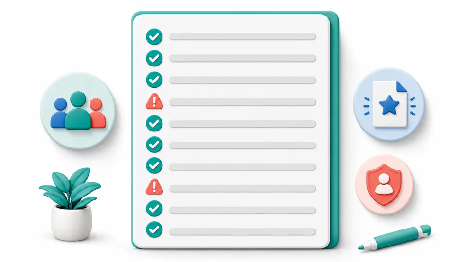 Beginner affiliate content quality checklist for originality, evidence, and disclosure