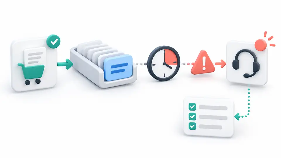 Affiliate event monitoring connects a delivery timeline with alerts, support ownership, and reconciliation