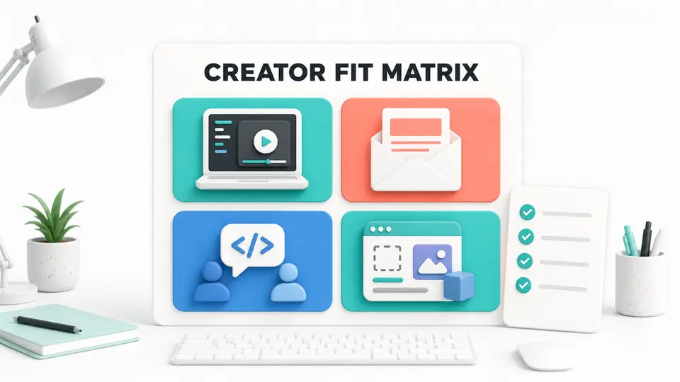 Creator fit matrix for matching AI coding affiliate programs to tutorial and developer audiences