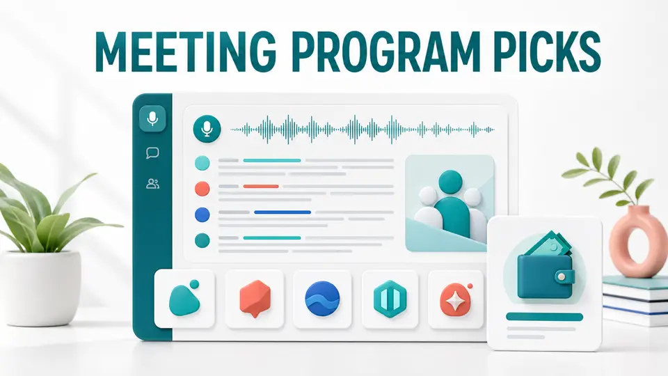 Five AI meeting assistant affiliate programs compared by commission and audience fit