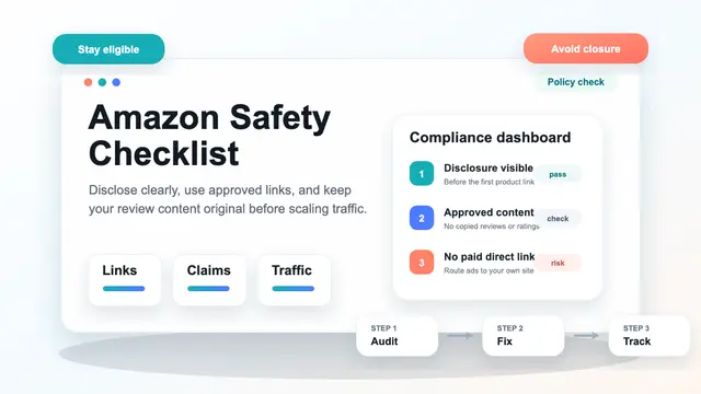 Amazon Affiliate Program Suspension: 2026 Checklist