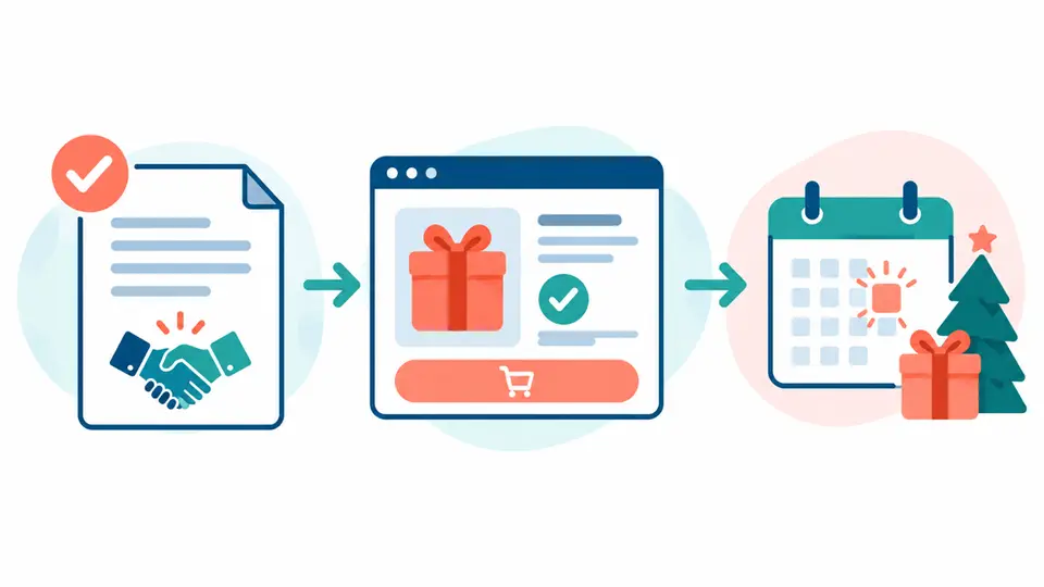 A publisher checks offer terms, product availability, and a source date before adding a seasonal recommendation