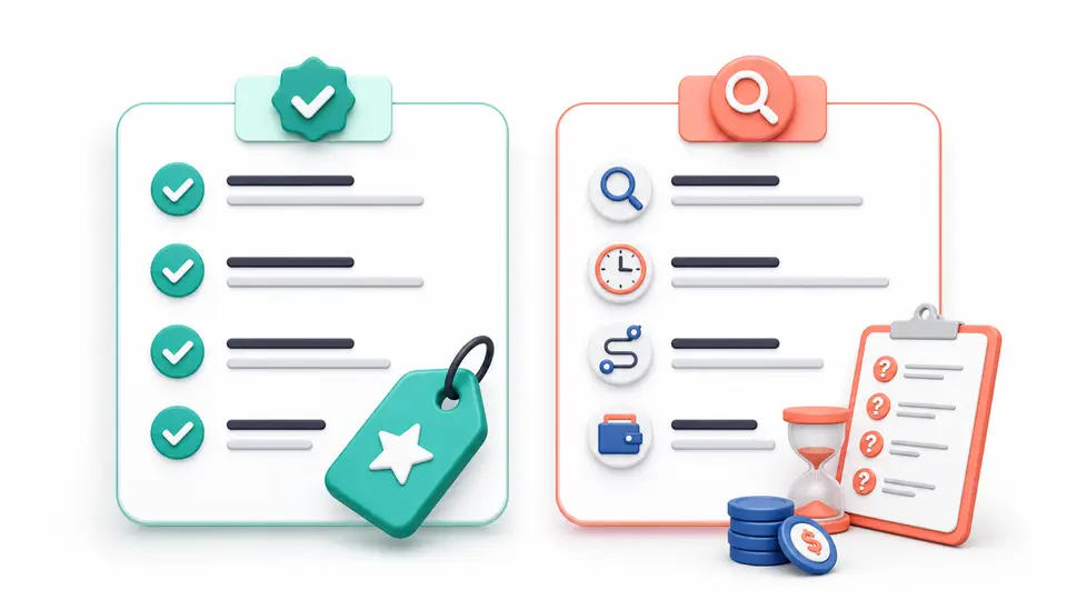 CodeRabbit affiliate review matrix separating verified terms from unknown terms