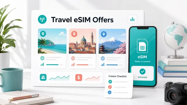 eSIM Affiliate Programs for Travel Creators in 2026