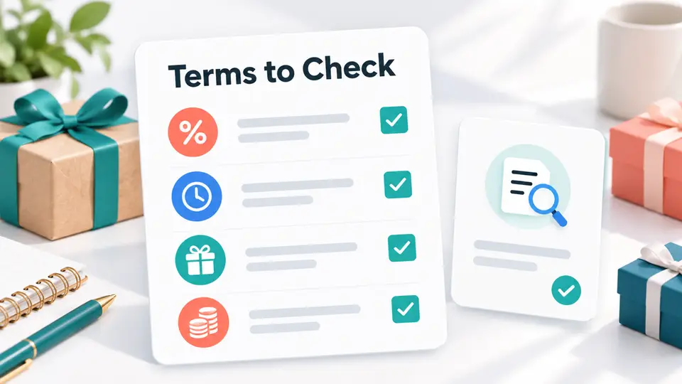 Gift program checklist for commission, tracking, product fit, and payout