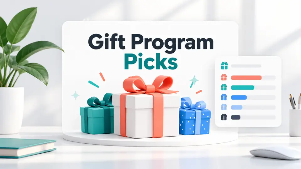 Gift affiliate programs for creators compared by gift type
