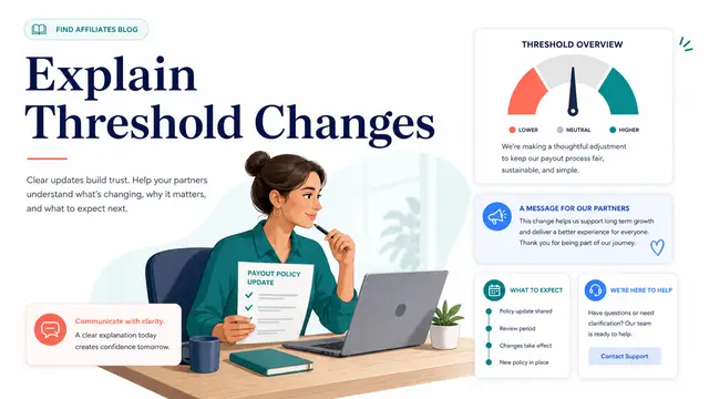 Payout Threshold Change Notice Email Templates 7 Examples
