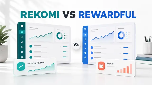 Rekomi vs Rewardful Affiliate Software Comparison 2026