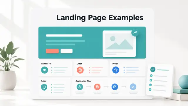 SaaS Affiliate Program Landing Page Examples Guide 2026
