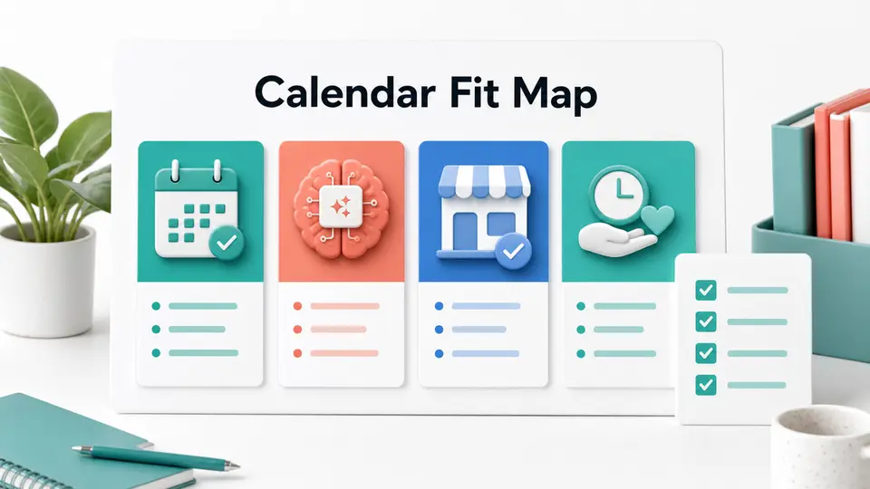Calendar fit map for scheduling tool affiliate programs 2026