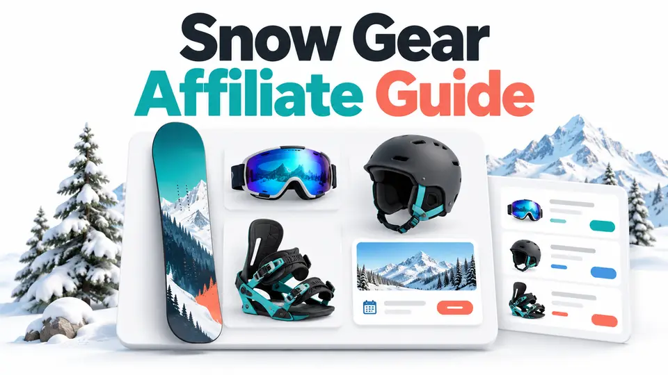 Ski affiliate programs: a snow creator compares gear, rentals, and brands