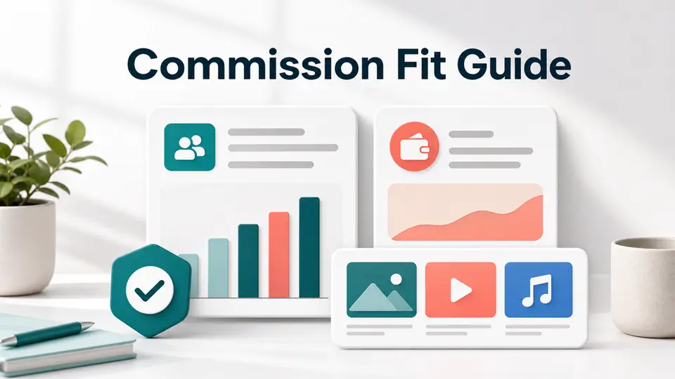Commission fit guide for stock media affiliate programs