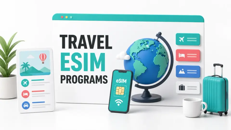 Travel eSIM affiliate programs for digital nomads planning multi-country connectivity